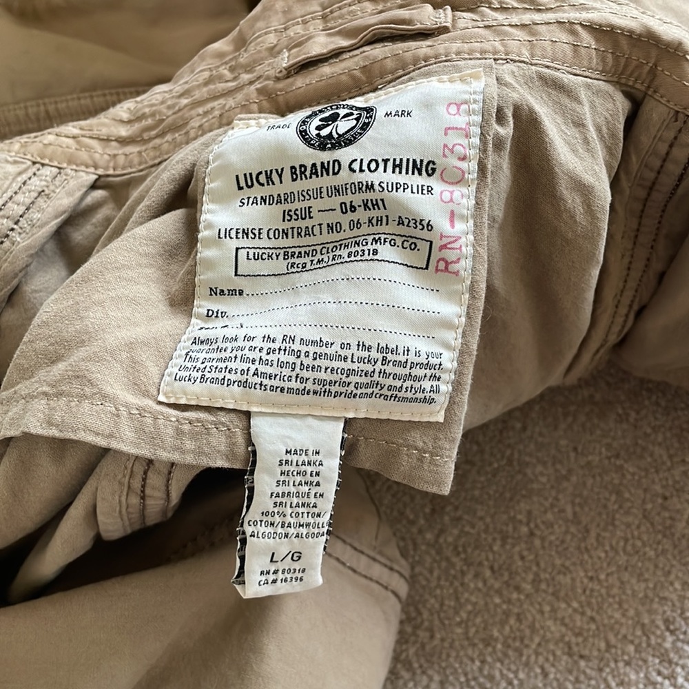 Lucky Brand Utility Jacket - Picture 3 of 3